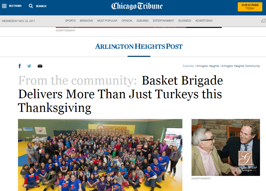 Chicago Tribune Nov 22, 2017
