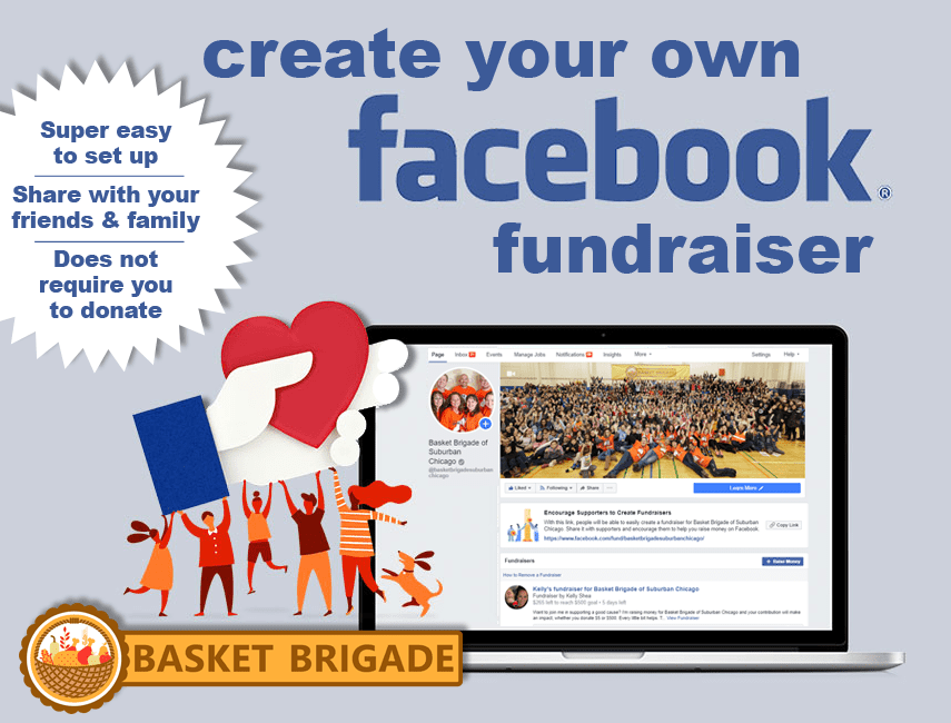 Create Your Own Fundraiser in 3 easy steps