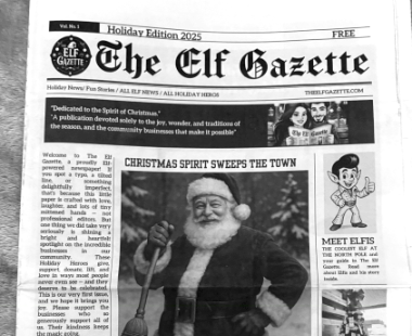 Elf Gazette - Community Santa Project