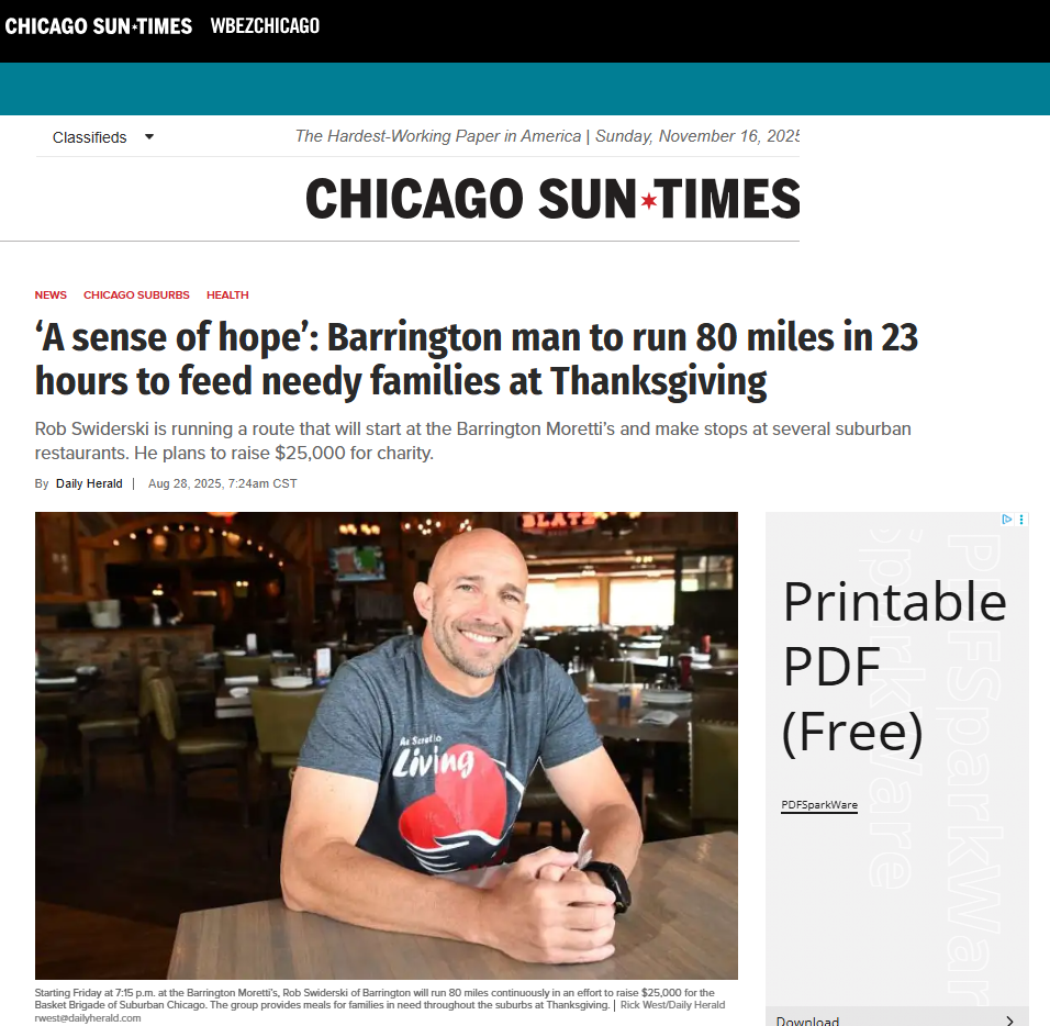 ‘A sense of hope’ SunTimes & Herald